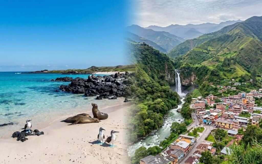 galápagos baños de agua santa